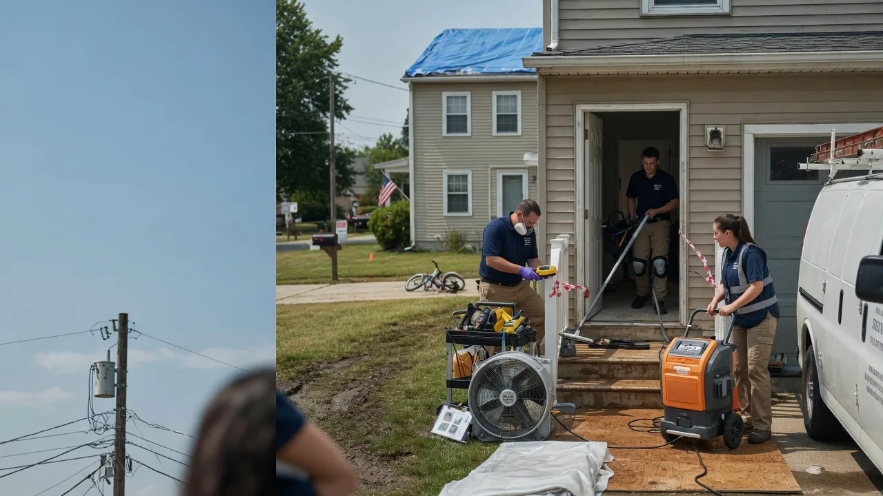 Water Damage Repair in Sidney, TX near me